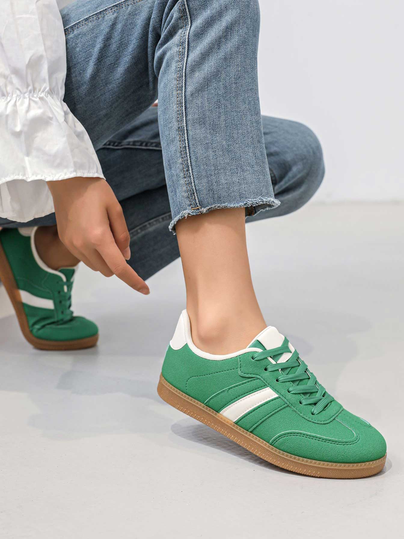 Sabrina - Sneakers med gummisula