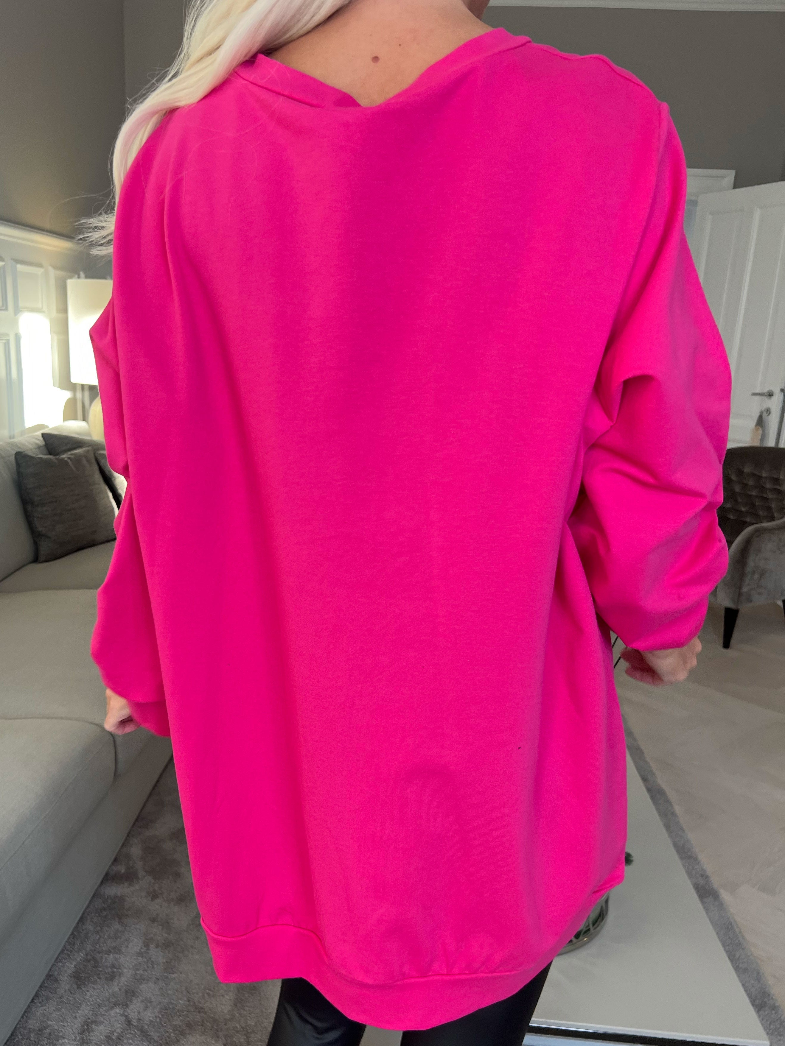 Abena - Sweatshirt med vogue stående på bröstet