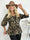 Andrea Leo - Söt leopardblus med rosetter