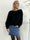 Angely - Söt denimkjol med ränder