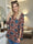 Claudia Pattern - Tunika med tryck och dragkedja - Brown