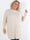 Dima - Mjuk stickad klänning i plus size med fickor
