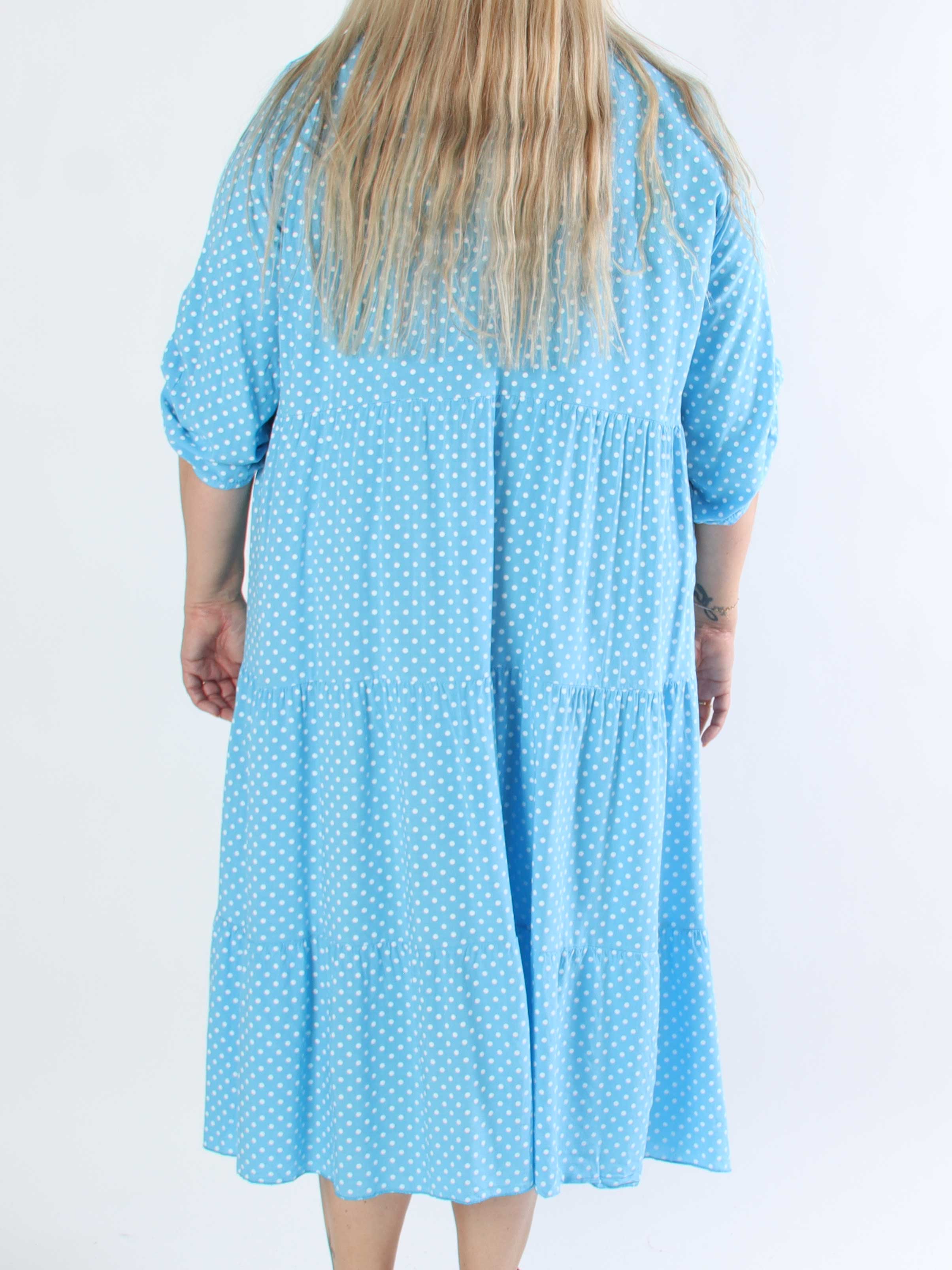 Dotti - Plus size-klänning med lager på lager-look i viskos