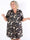 Ebba Butterfly - Elastisk plus size-klänning med fjärilar