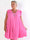 Elinora - Feminin plus size kjole i blød viskose med fine prikker og elegante flæseærmer