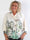 Feliciti Paisley - Mönstrad plus size skjorta med fladdermusärmar