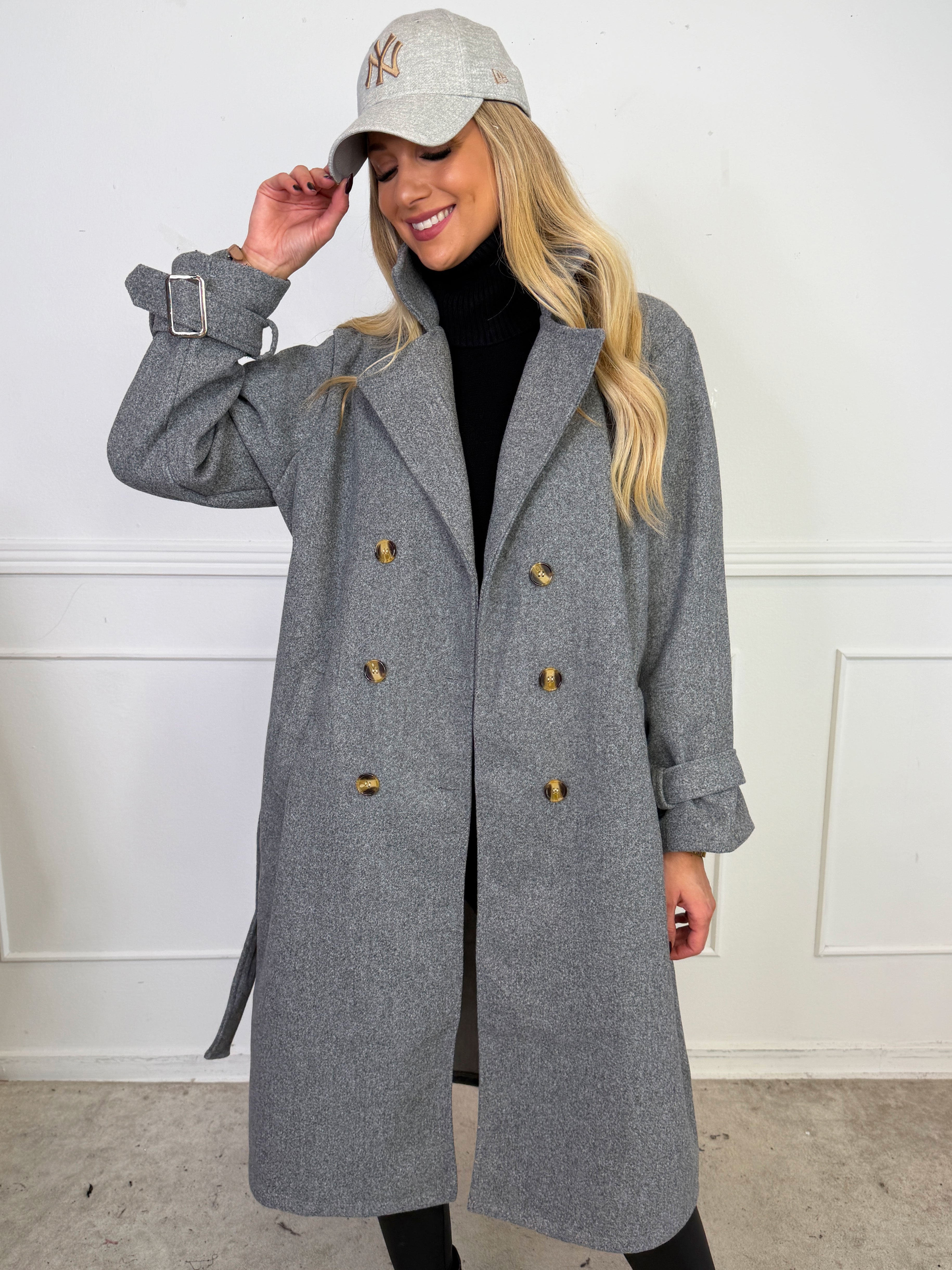 Sharpay Coat - Trenchcoat med knytband