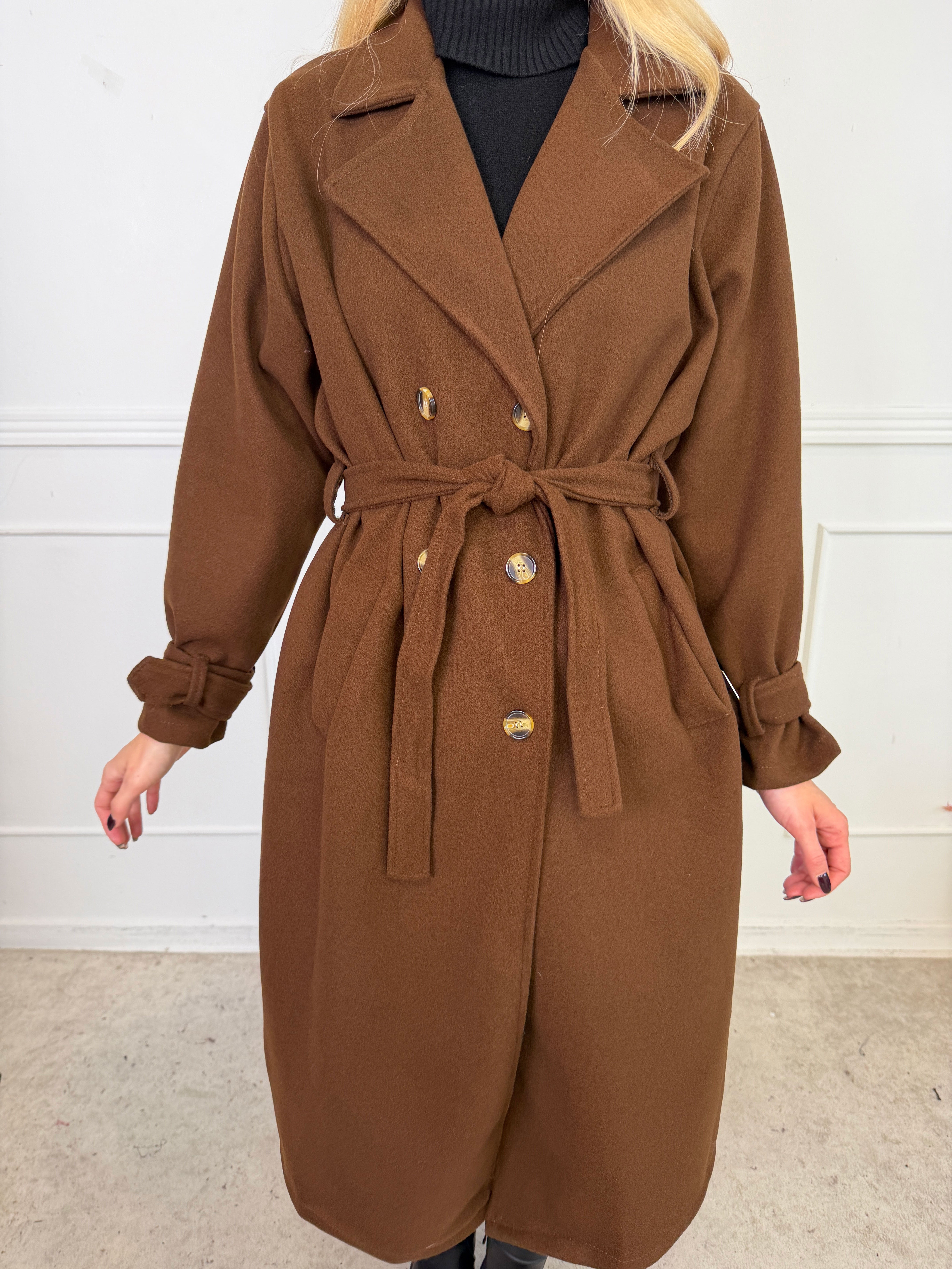 Sharpay Coat - Trenchcoat med knytband