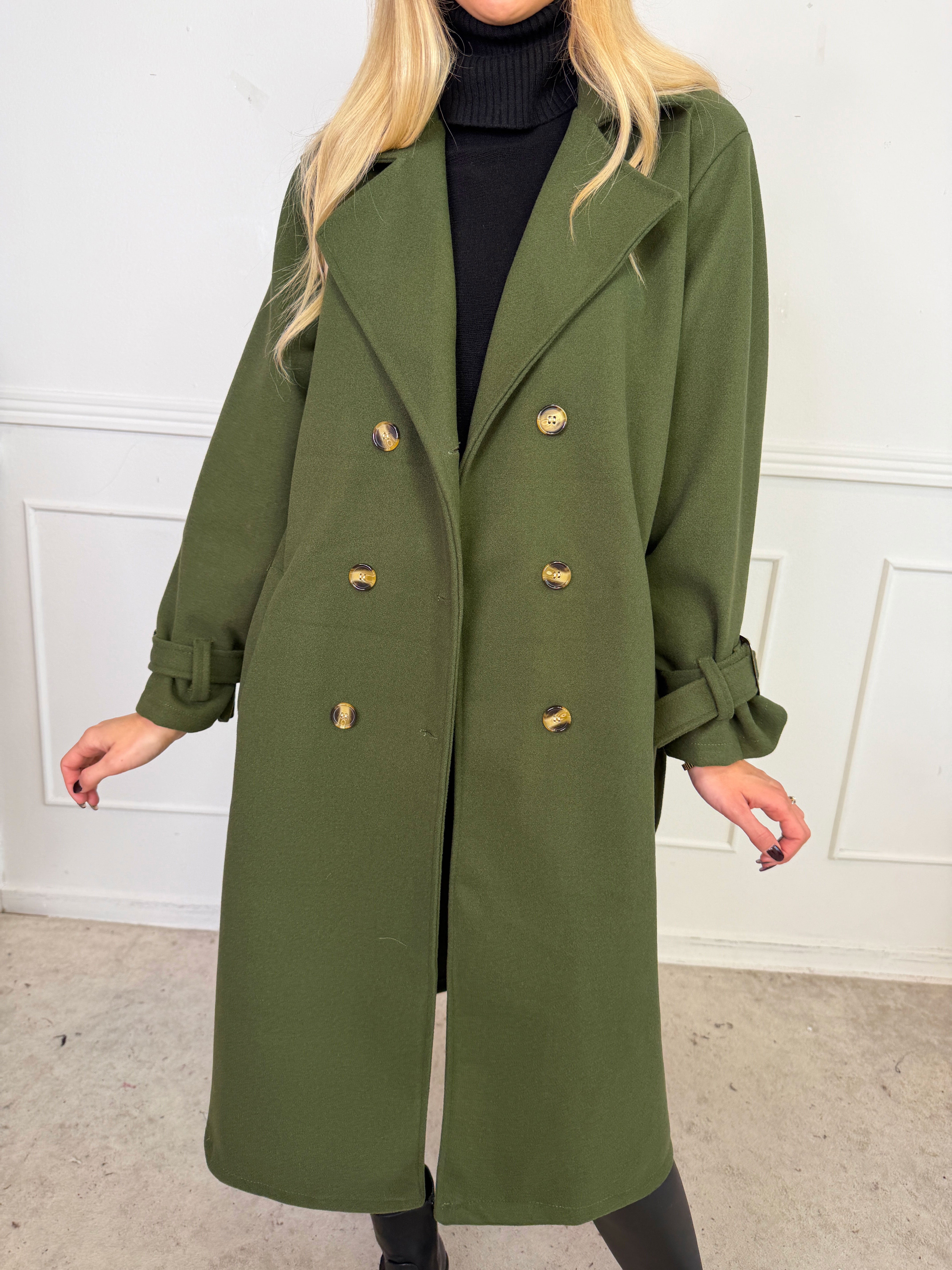 Sharpay Coat - Trenchcoat med knytband