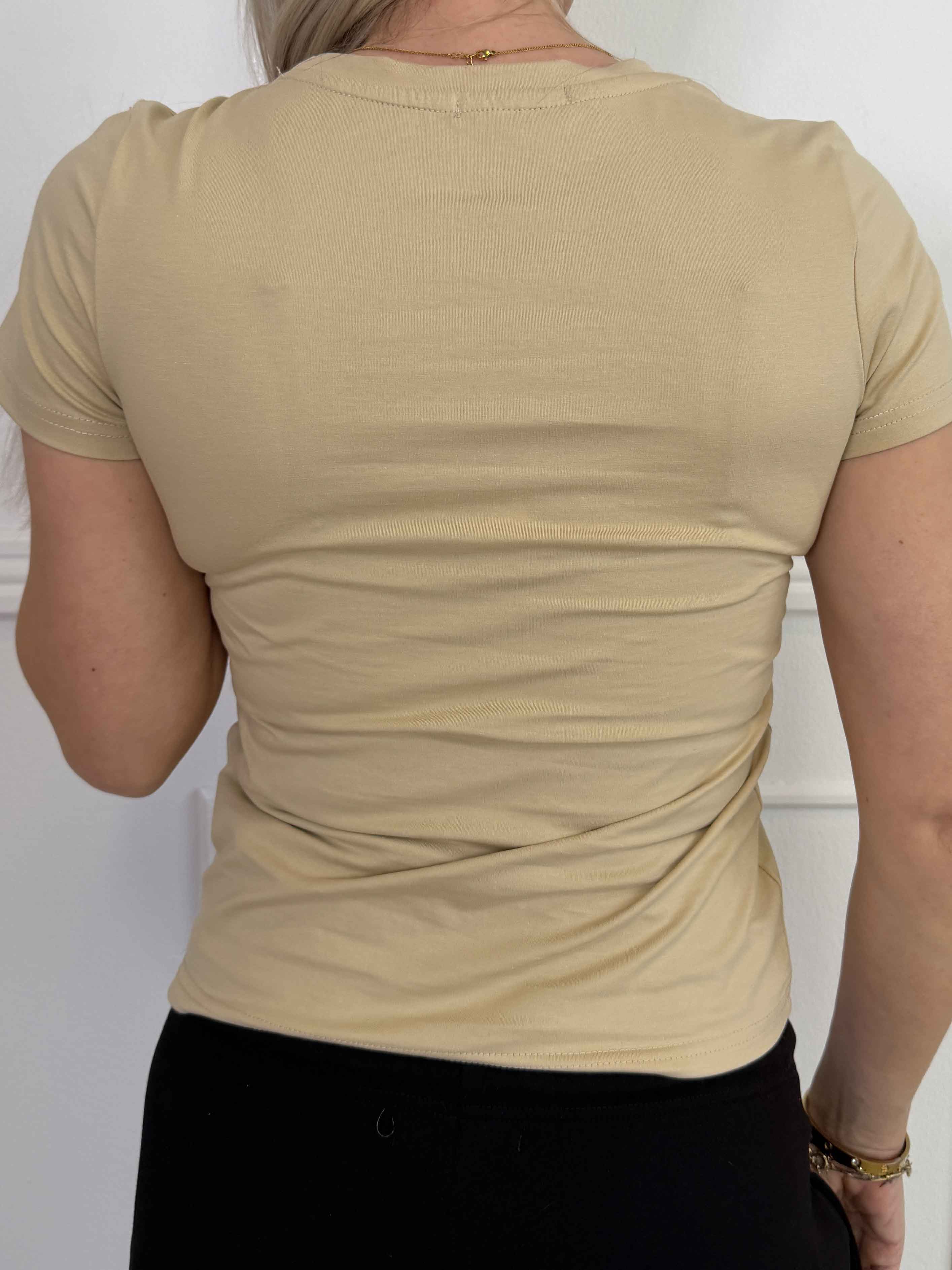 Rebekah - Basic t-shirt i bomull