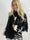 Maddy - Mjuk scarf i viskos och ull med paljetter