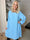 Nancy Short L/S - Klänning med plissering och fickor