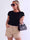 Otine Short - Enkel blus med korta ärmar (bestseller)