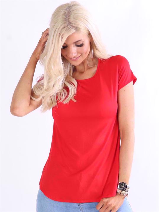 Otine Short - Enkel blus med korta ärmar (bestseller)