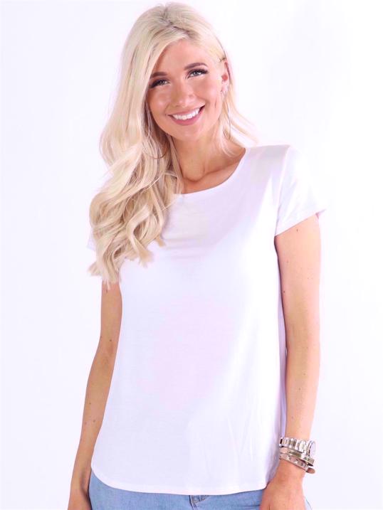 Otine Short - Enkel blus med korta ärmar (bestseller)