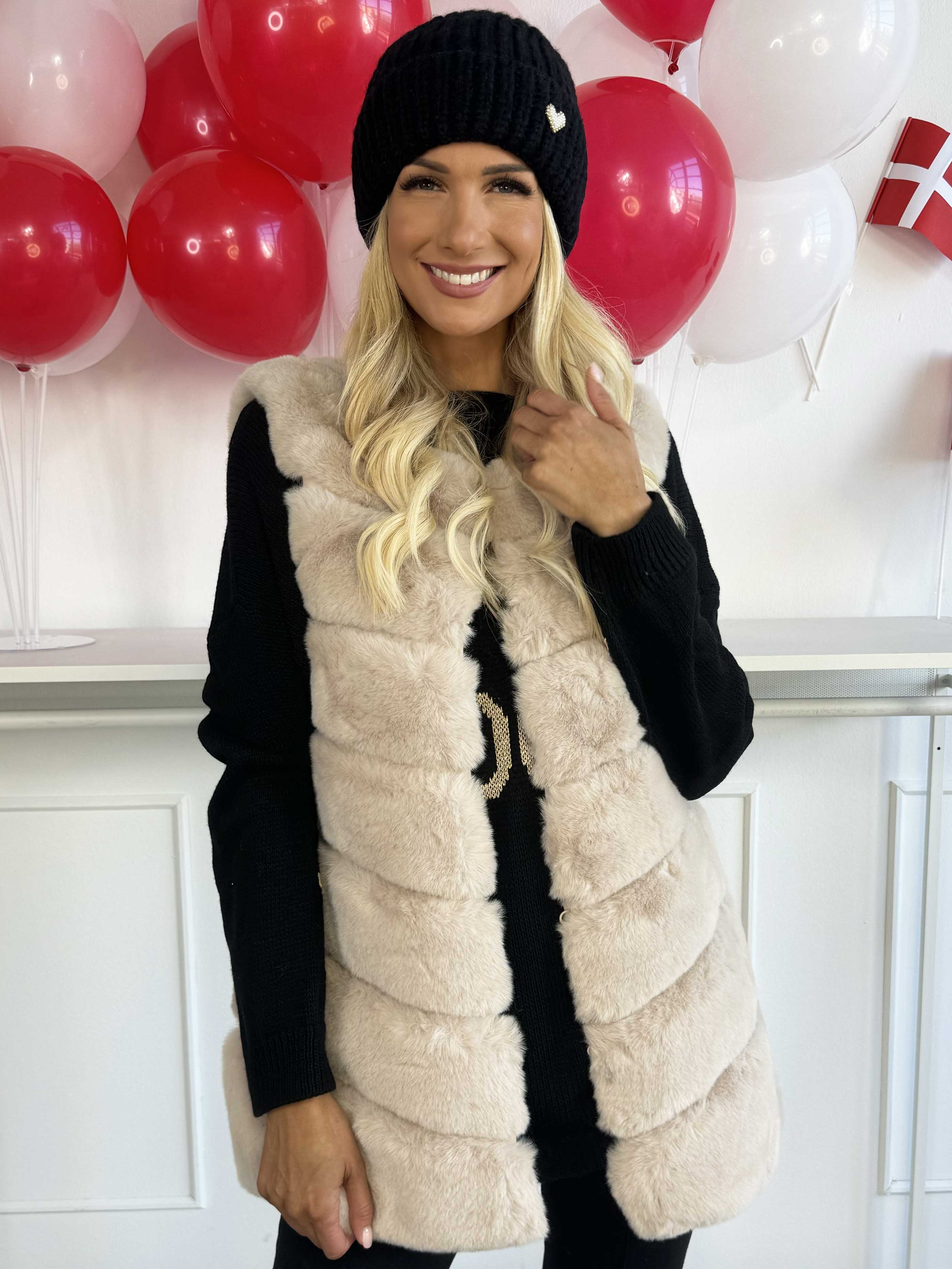 Chiara - Mjuk fuskpälsväst