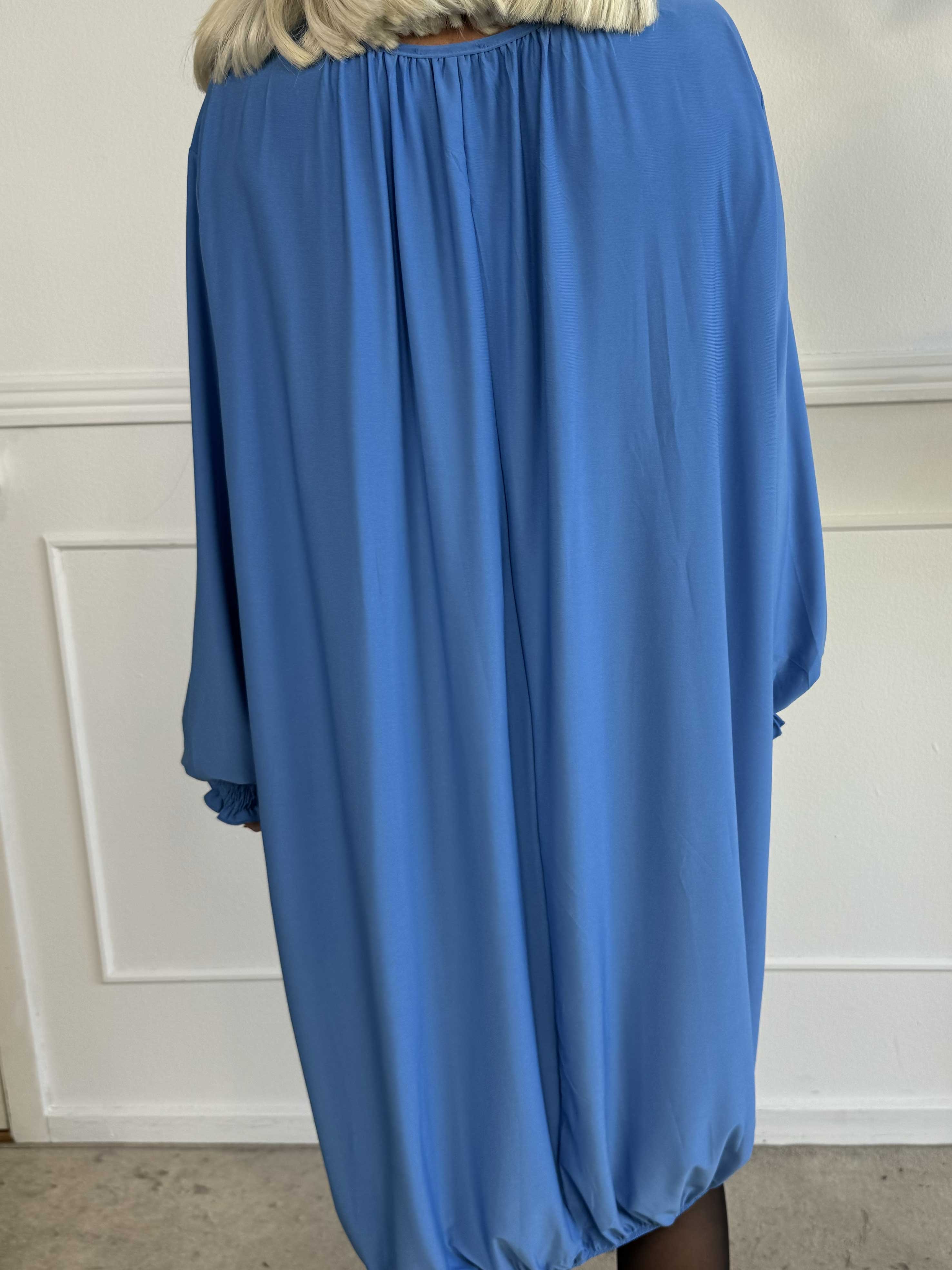 Miracle Plain Dress L/S - Elastisk klänning med långa ärmar