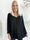 Djamila - Blus i mjuk viskos med v-ringning