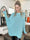 Gabbi - Oversized stickat med fladdermusärmar