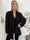 Kata - Oversized kavaj med paljettärmar