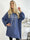 Vogue Hoodie - Hoodieklänning med mockahals