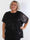 Aude - Plus size tunika med asymmetriskt paljettlager