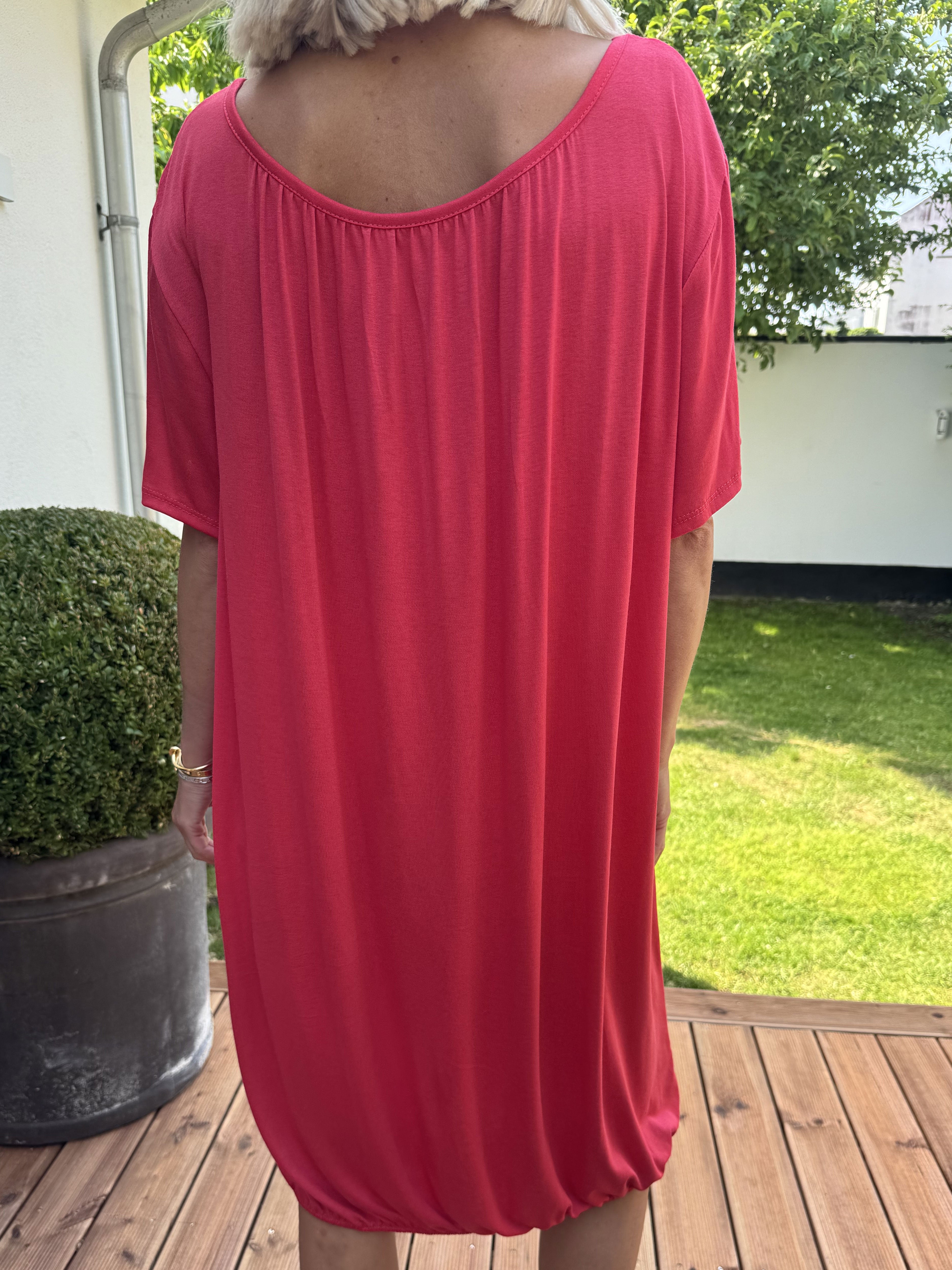 Miracle Dress - Basic klänning i viskos med resår nedtill