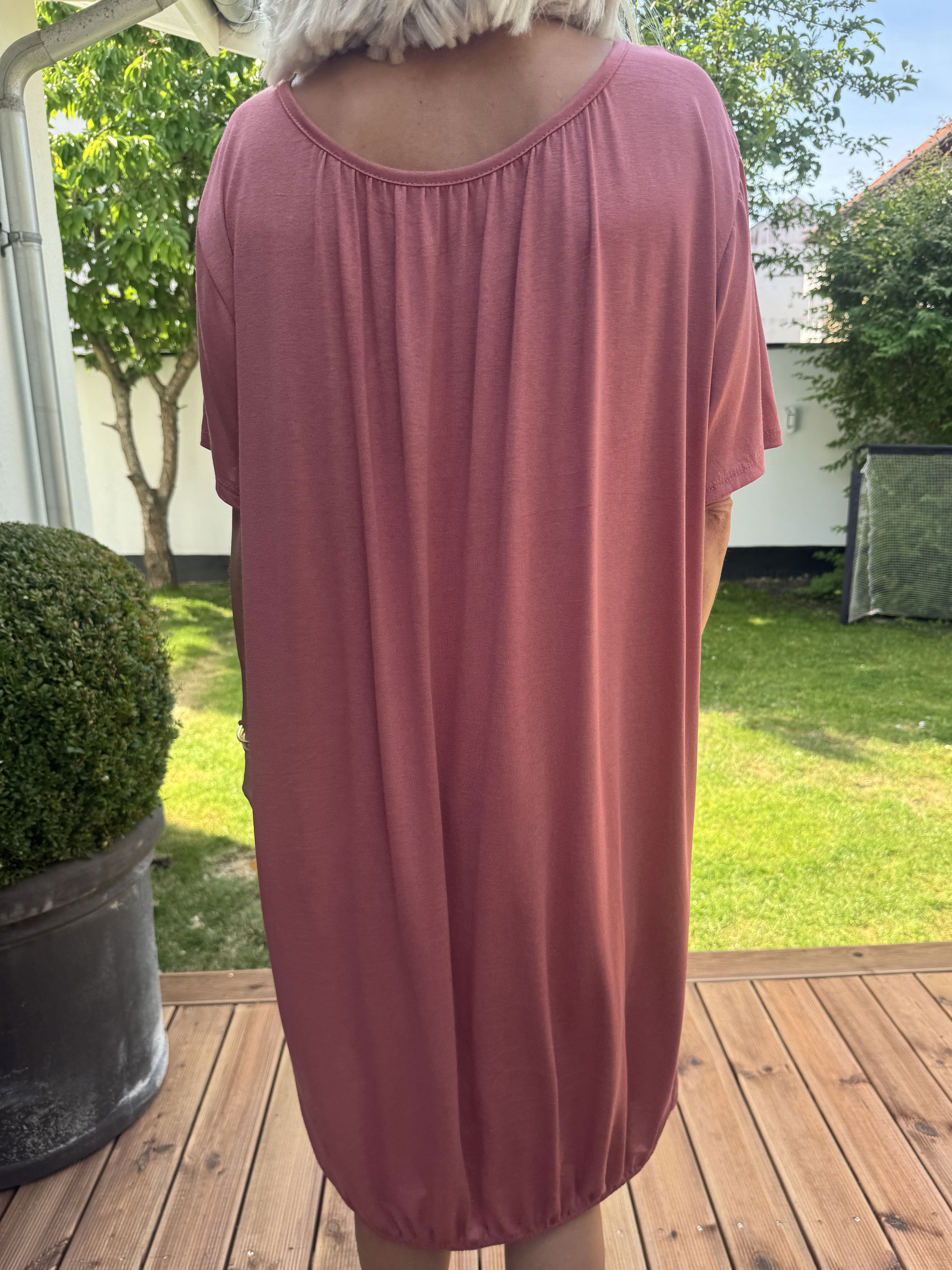 Miracle Dress - Basic klänning i viskos med resår nedtill