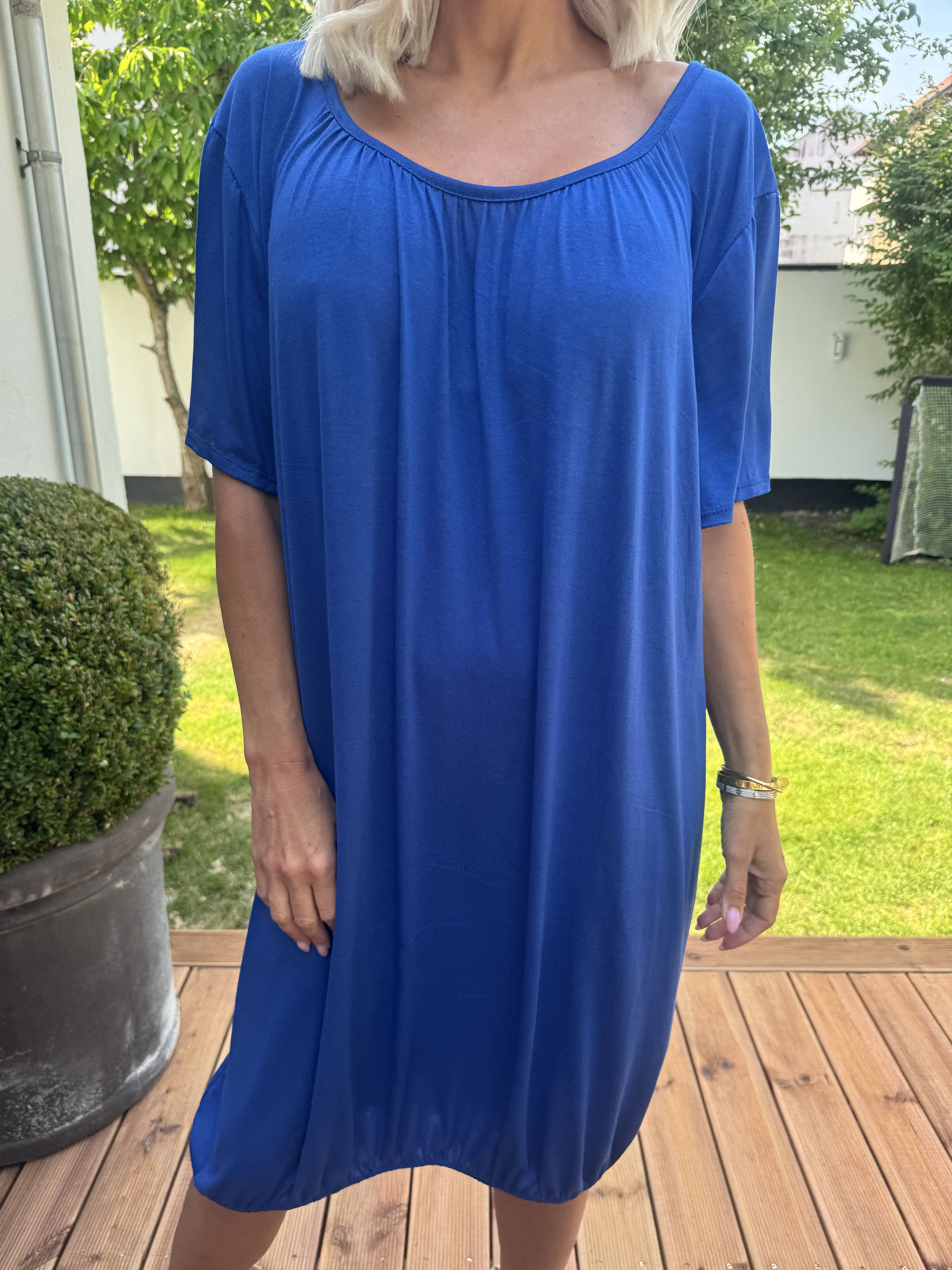 Miracle Dress - Basic klänning i viskos med resår nedtill