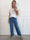 Gerdi - Vida jeans med fina rosettdetaljer