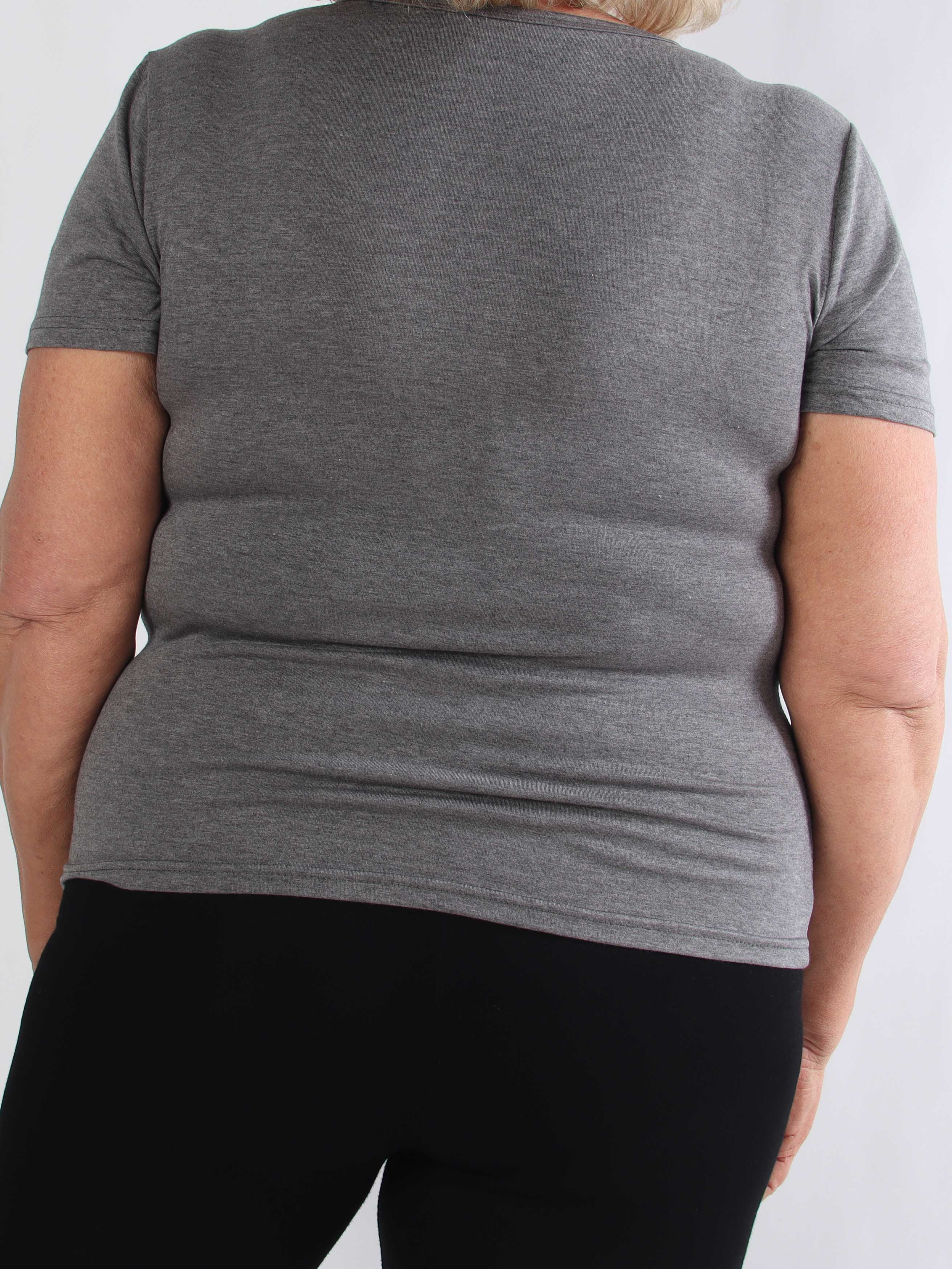 Jenny - Basis t-shirt i blød viskose