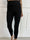 Melite - Svarta leggings med bred resår i midjan