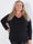 Djamila - Mjuk viskosblus i plus size med v-ringning