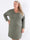 Djamila Long - Mega mjuk plus size-klänning i viskos med v-ringning