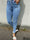 Maria - Ljusblå jeans med strass