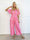 Pams Butterfly Jumpsuit - Elastisk jumpsuit med fjärilsmönster