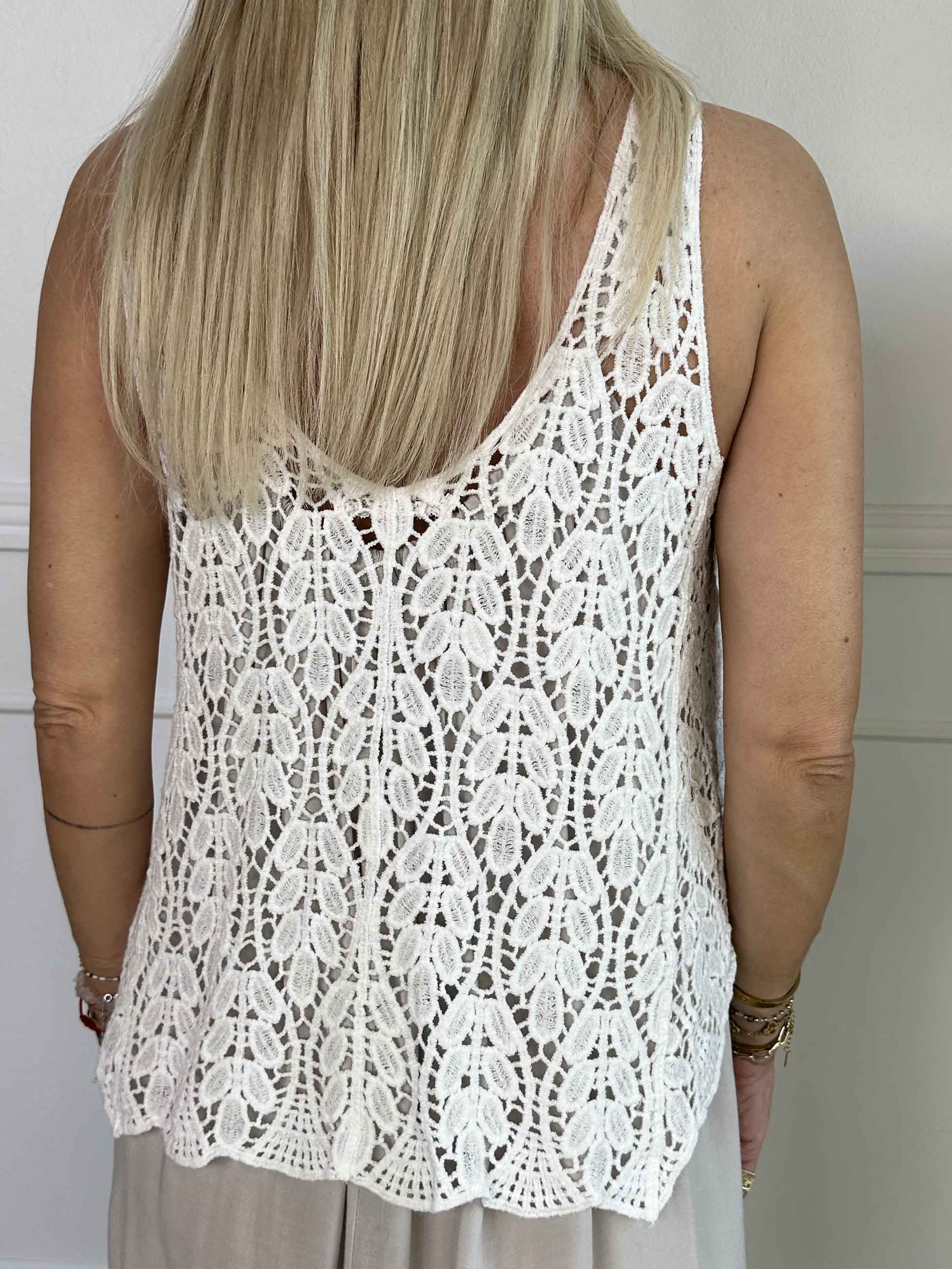 Ida - Söt broderad bomullstopp
