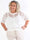 Ivy - Feminin virkad plus size blus i bomull