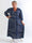 Jasmin Paisley – Plus size klänning i mjuk bomullsmuslin med paisleymönster