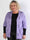 Kerry - Plus size strikcardigan med fint hullet hjertemønster