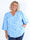 Lenora - Blommig plus size-tunika med puffärmar