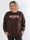 Lindsay - Blød plus size sweatshirt med SOHO skrevet på brystet