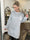Maida - Lång sweatshirt med LA-tryck fram och bak