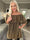 Maily - Off shoulder-blus med glittertrådar