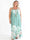 Maya - Elastisk plus size sommarklänning med blommor