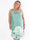 Maya Short - Elastisk plus size sommarklänning med blommigtmönster