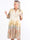 Milano Tamaria Midi - Plus size-klänning i fint tryck i lager-på-lager-look