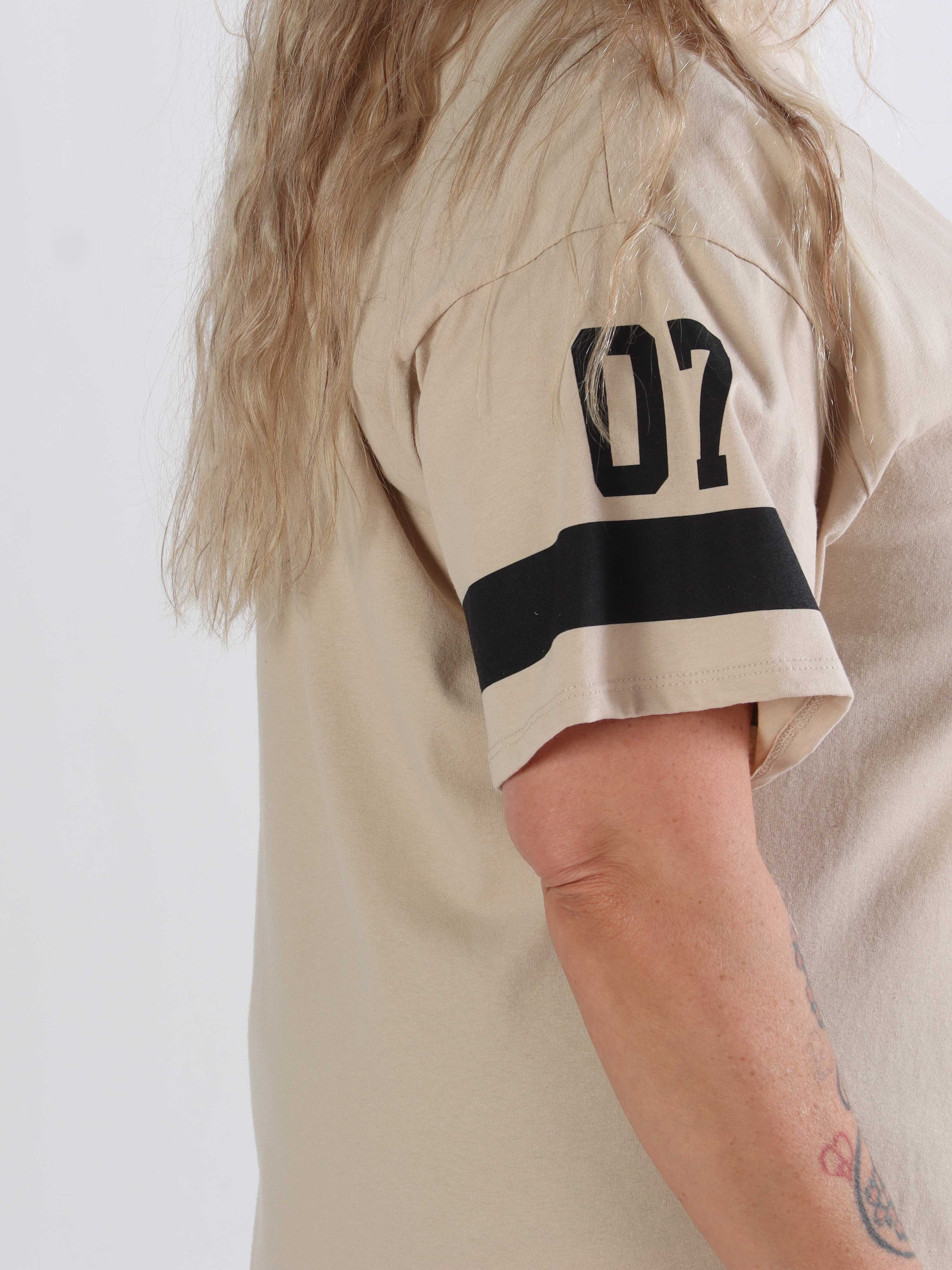 Millie - Plus size queen t-shirtklänning i mjuk bomull