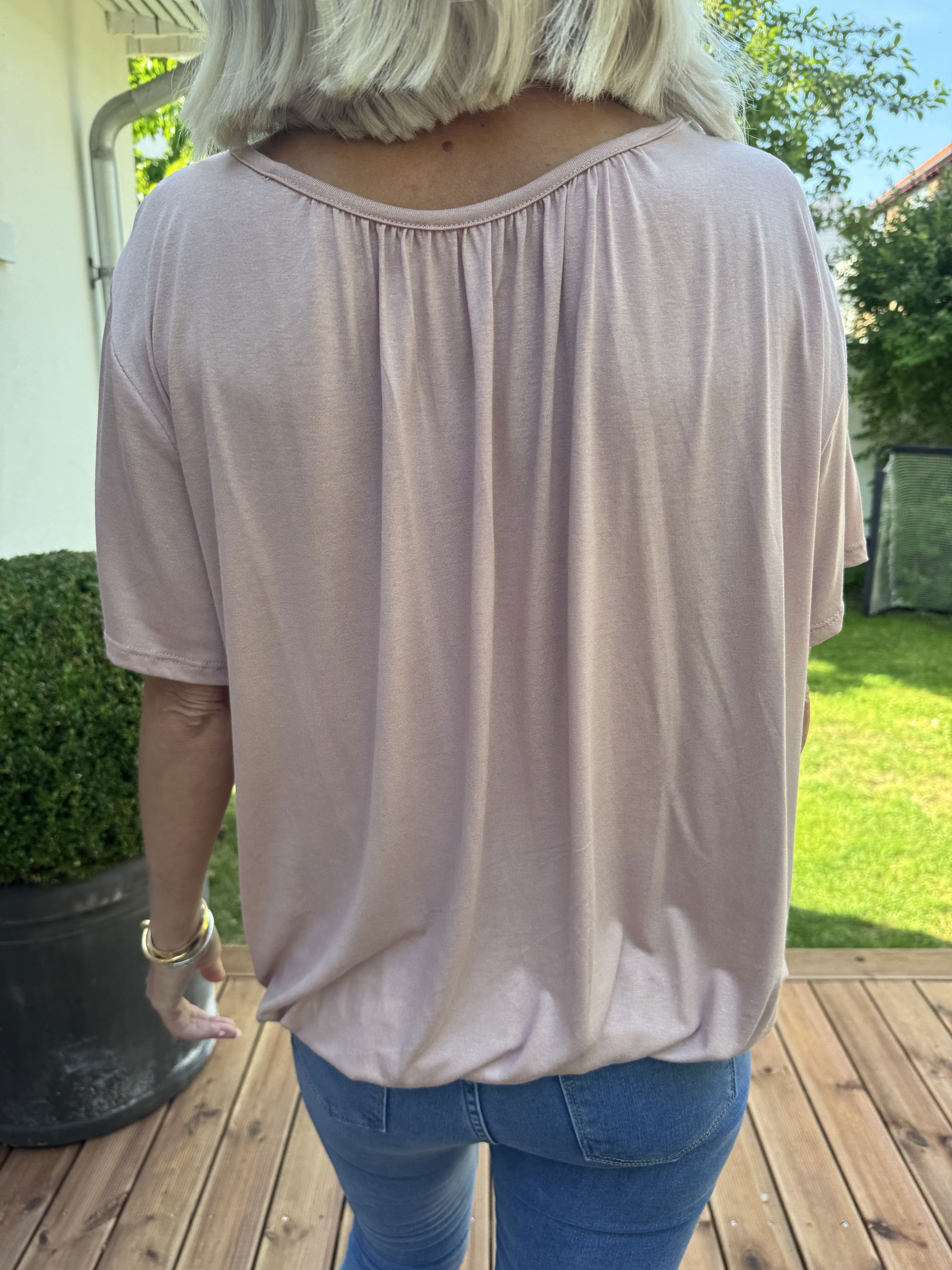 Miracle t-shirt - Bas t-shirt med resår i nederkanten