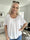 Miracle t-shirt - Bas t-shirt med resår i nederkanten